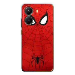 Чехол с человеком пауком для Xiaomi POCO X7 Pro - (AlphaPrint) (Паук (Марвел))