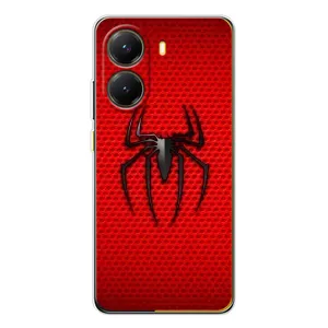 Чехол с человеком пауком для Xiaomi POCO X7 Pro - (AlphaPrint) (Паук Марвел)