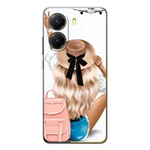 Чехол с печатью для Xiaomi POCO X7 Pro - (Мода) (AlphaPrint) (Путешествие)