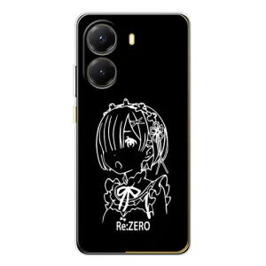 Чехлы Персонажи Аниме Наруто для Xiaomi POCO X7 Pro (AlphaPrint) (Re: Zero)
