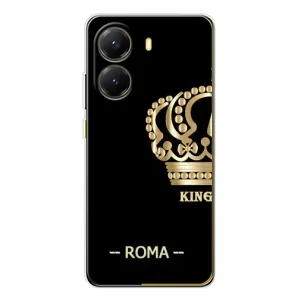Чехлы для Xiaomi POCO X7 Pro (VPrint) - Футбольные клубы (Roma)