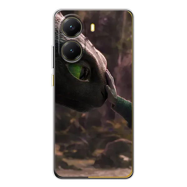Чехол с принтом «Сцена с драконом» для Xiaomi POCO X7 Pro Чехол с принтом «Сцена с драконом» для Xiaomi POCO X7 Pro