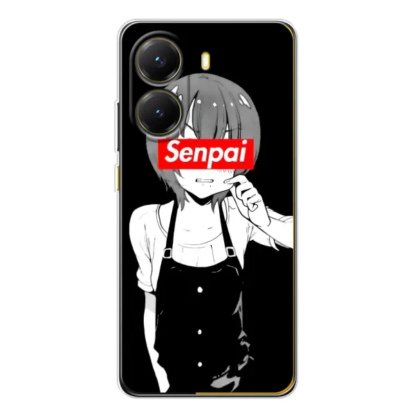 Чохол з принтом «Senpai» для Xiaomi POCO X7 Pro