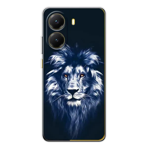 Чохол з принтом «Синій Лев» для Xiaomi POCO X7 Pro