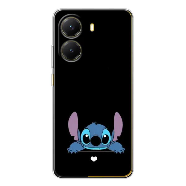 Чехол с принтом «Стич на черном» для Xiaomi POCO X7 Pro