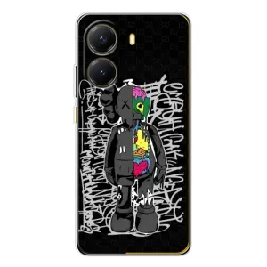Чехлы для Xiaomi POCO X7 Pro - Bearbrick Louis Vuitton (PREMIUMPrint) (Стиль Bearbrick)