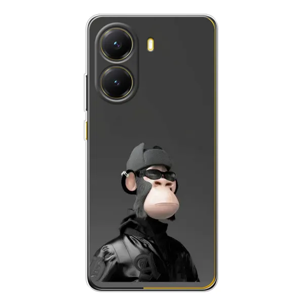 Чехол с принтом «стильная обезьяна NFT» для Xiaomi POCO X7 Pro