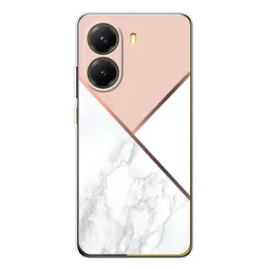 Мраморний чехол на Xiaomi POCO X7 Pro (VPrint) (Тройний мрамор)