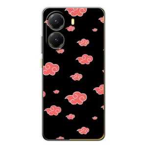 Чехлы Персонажи Аниме Наруто для Xiaomi POCO X7 Pro (AlphaPrint) (Тучки Аниме)