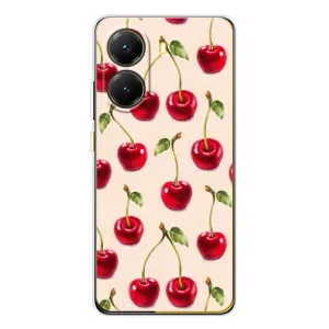 Чехлы с Фруктами для Xiaomi POCO X7 Pro (VPrint) (Вишня)