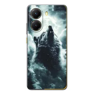 Чехол с принтом «Волк в облаках» для Xiaomi POCO X7 Pro