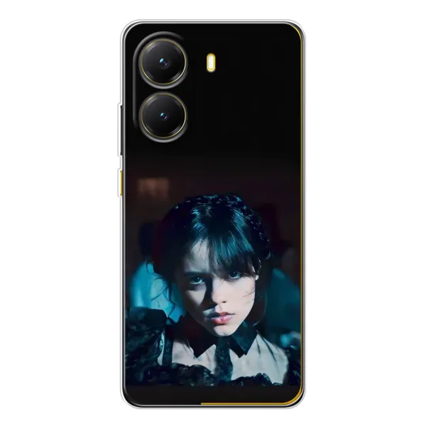 Чехол с принтом «взгляд Уэнздей» для Xiaomi POCO X7 Pro
