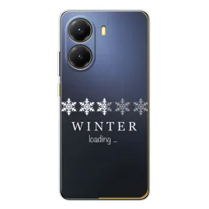 Зимние Чехлы для Поко Х7 Про - прозрачный фон (Winter loading)