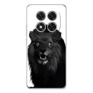 Чохли з картинкою животних Xiaomi POCO X7 (Чорний ЛЕВ)