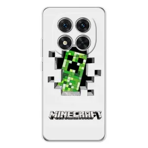 Чохол Майнкрафт на Xiaomi POCO X7 (AlphaPrint) Minecraft (кріпер Майнкрафт)
