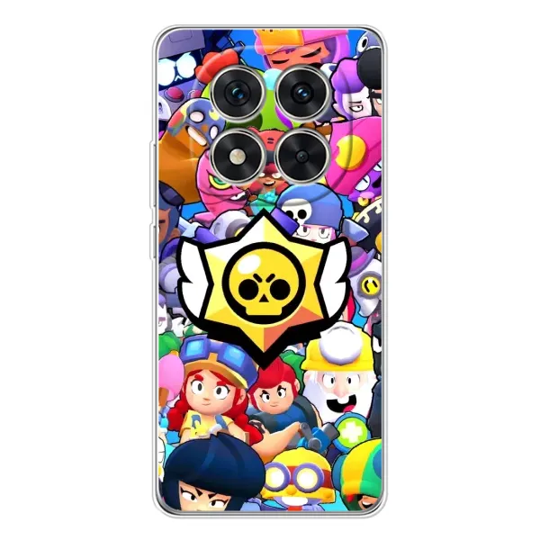 Чехол с принтом «Лого Brawl Stars» для Xiaomi POCO X7