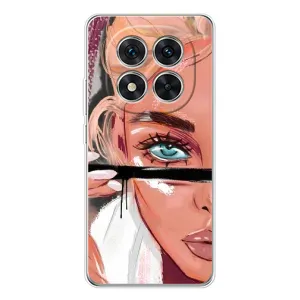 Чехол с печатью для Xiaomi POCO X7 - (Мода) (AlphaPrint) (Макияж)