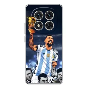 Чехлы для Xiaomi POCO X7 (Leo чемпион) (AlphaPrint) (Месси с кубком)