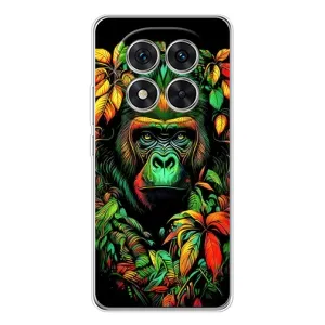 Чохол з Мавпами Xiaomi POCO X7 - (AlphaPrint) (Мавпа в квітах)