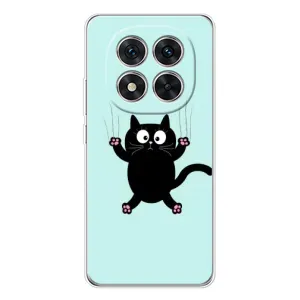 Чохол з принтом для Xiaomi POCO X7 (AlphaPrint) Модні коти (Падаючий кіт)