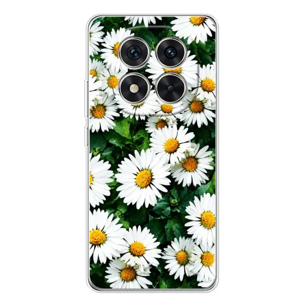 Чохол з принтом «Ромашки» для Xiaomi POCO X7