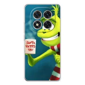 Рождественские Чехлы для Xiaomi POCO X7 (VPrint) (Зеленый Гринч)