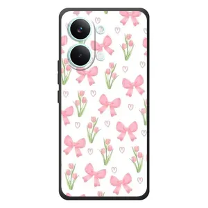 Чохол з бантиками на ,Xaomi Poco Х8 Pro Max (Банти і квіти)