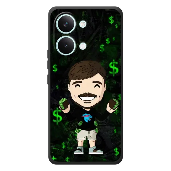 Чохол з принтом «Блогер Beast» для Xiaomi Poco X8 Pro Max