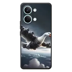 Чохол з мемом Тралалело тралала на Xiaomi Poco X8 Pro Max (Бомбардіні гусіні)
