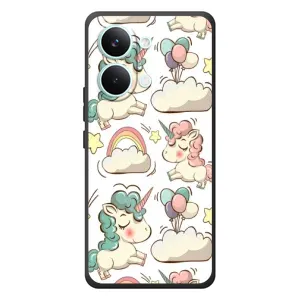 Чехол для :.Xiaomi Poco X8 Pro Max - (Единорожки - Новинки) (AlphaPrint) (Единорожки)