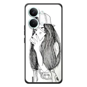 Чохол з принтом «Фото дівчини» для Xiaomi Poco X8 Pro Max