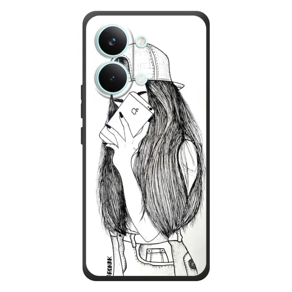 Чохол з принтом «Фото дівчини» для Xiaomi Poco X8 Pro Max
