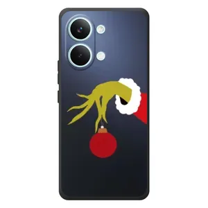 Чохол з принтом «Грінч з іграшкою» для Xiaomi Poco X8 Pro Max