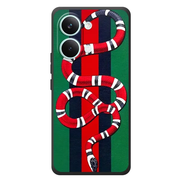 Чохол з принтом «Gucci змія» для Xiaomi Poco X8 Pro Max Чохол з принтом «Gucci змія» для Xiaomi Poco X8 Pro Max