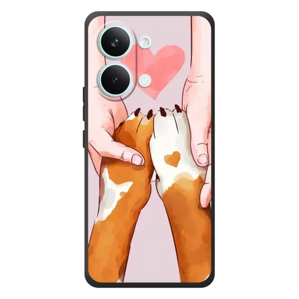 Чохол з принтом «Любовь до собак» для Xiaomi Poco X8 Pro Max