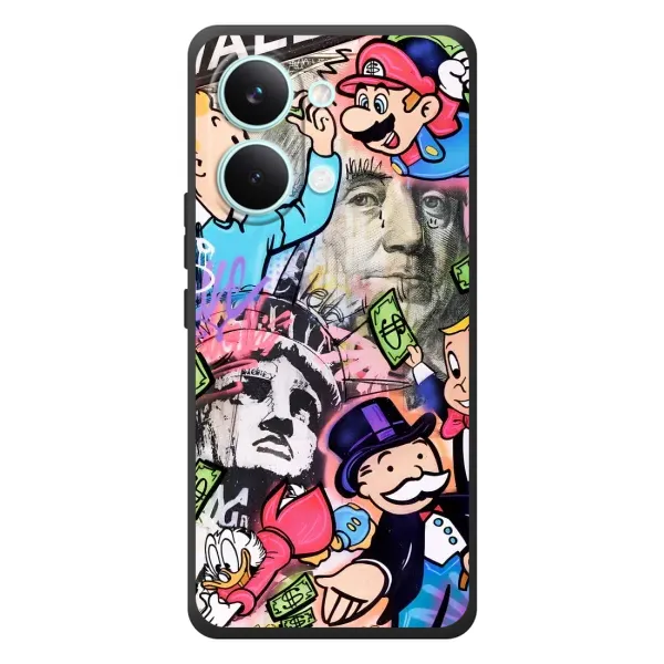 Чохол з принтом «Monopoly man» для Xiaomi Poco X8 Pro Max