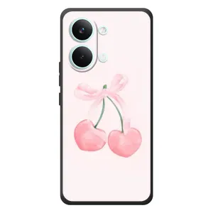 Чохол з розовим принтом для Xiaomi Poco X8 Pro Max (Рожеві вишні)
