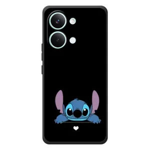 Чехол с принтом Стич на Xiaomi Poco X8 Pro Max (Стич на черном)