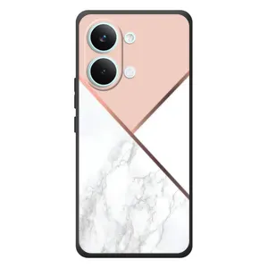 Мраморний чехол на Xiaomi Poco X8 Pro Max (VPrint) (Тройний мрамор)