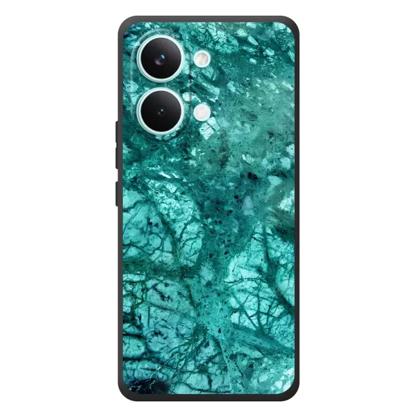 Чохол з принтом «Зелений мрамор» для Xiaomi Poco X8 Pro Max Чохол з принтом «Зелений мрамор» для Xiaomi Poco X8 Pro Max