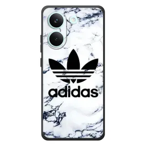 Чохли Адидас для Xiaomi Poco X8 Pro (AlphaPrint) (Адідас на мраморі)