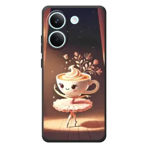 Чохол з мемом Тралалело тралала на Xiaomi Poco X8 Pro (Балерина капучина)