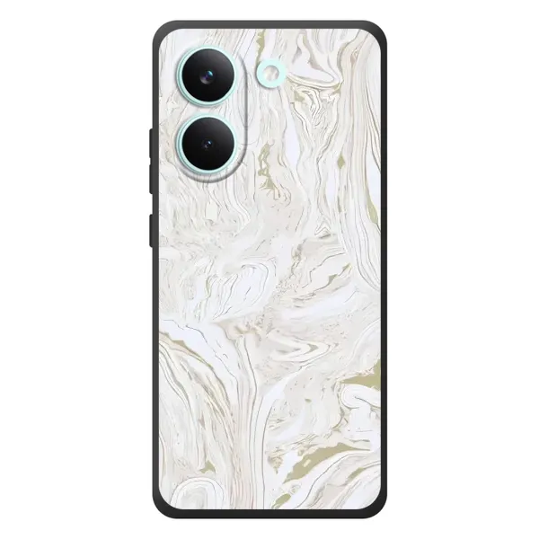 Чохол з принтом «Білий мрамор» для Xiaomi Poco X8 Pro