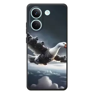 Чохол з мемом Тралалело тралала на Xiaomi Poco X8 Pro (Бомбардіні гусіні)