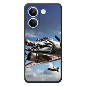 Чохол з мемом Тралалело тралала на Xiaomi Poco X8 Pro (Бомбардіро крокоділо)