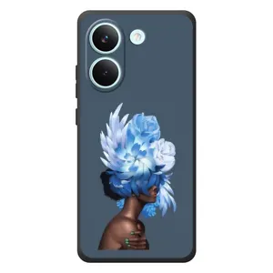 Чехлы (ART) Цветы на Xiaomi Poco X8 Pro (VPrint) (Квіти на голові)