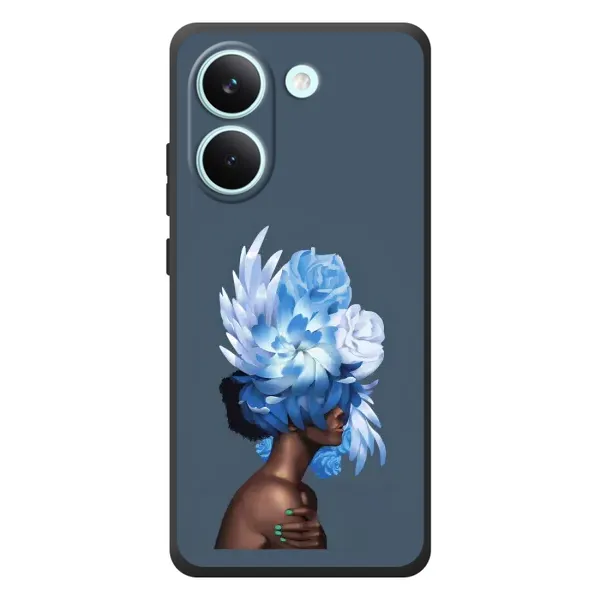 Чехол с принтом «Цветы на голове» для Xiaomi Poco X8 Pro Чехол с принтом «Цветы на голове» для Xiaomi Poco X8 Pro