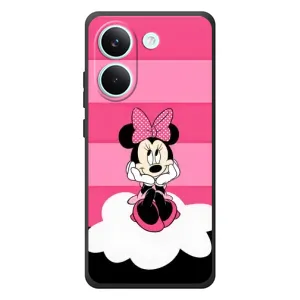Эксклюзивный чехол для Xiaomi Poco X8 Pro (AlphaPrint - Мультяшные) (Девочка Maus)