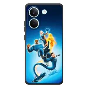 Чехол с принтом Фантастическая четверка для Xiaomi Poco X8 Pro (Герои Фантастическая Четверка)