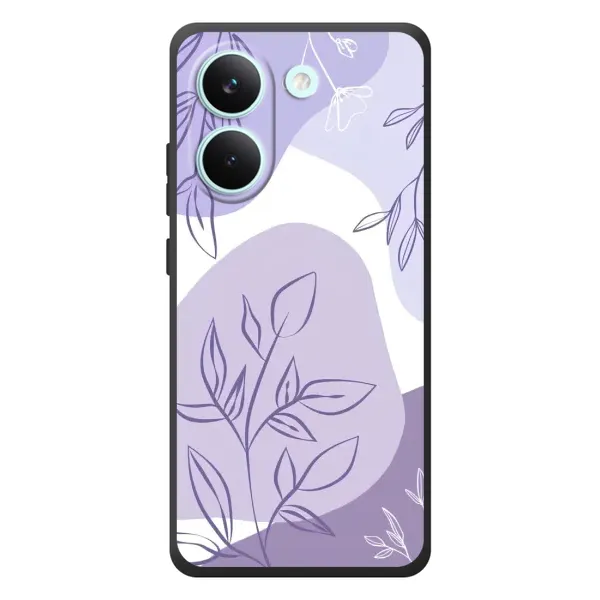 Чехол с принтом «Фиолетовые листья абстракция» для Xiaomi Poco X8 Pro Чехол с принтом «Фиолетовые листья абстракция» для Xiaomi Poco X8 Pro
